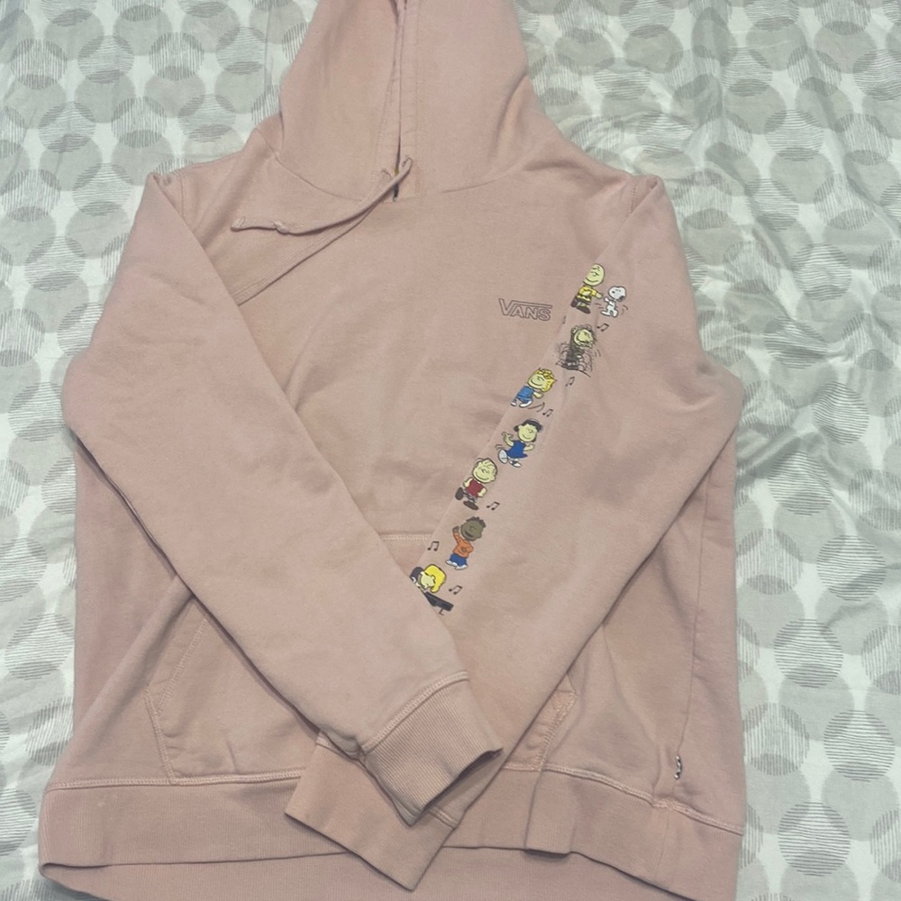 PINK STYLISH VANS HOODIE
